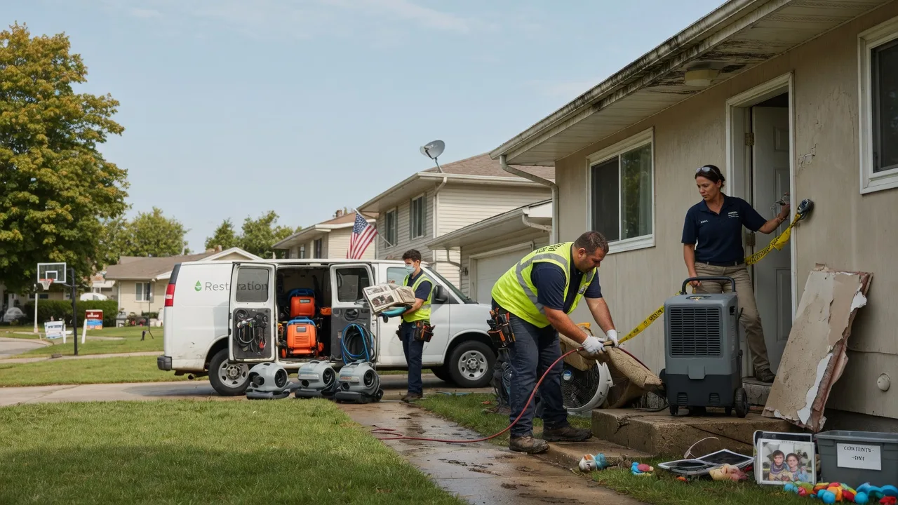 Water Damage Restoration in Austinville, IA near me